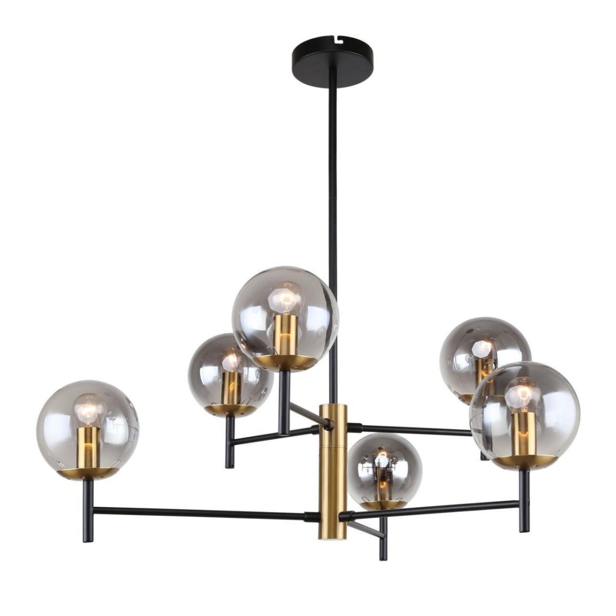 3088-6P, потолочная люстра, D780xH410/710, 6xE14x40W, excluded 3088-6P, потолочная люстра, D780xH410/710, 6xE14x40W, excluded — изображение 1