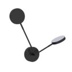 4631-2W, настенный светильник, D135xW370xH455, 2xLEDx6W, 570LM, 4000K, included — изображение 2