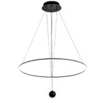 4588-6P, подвесная люстра, D600xH600/1500, LEDx38W, 3040LM, 4000K, included