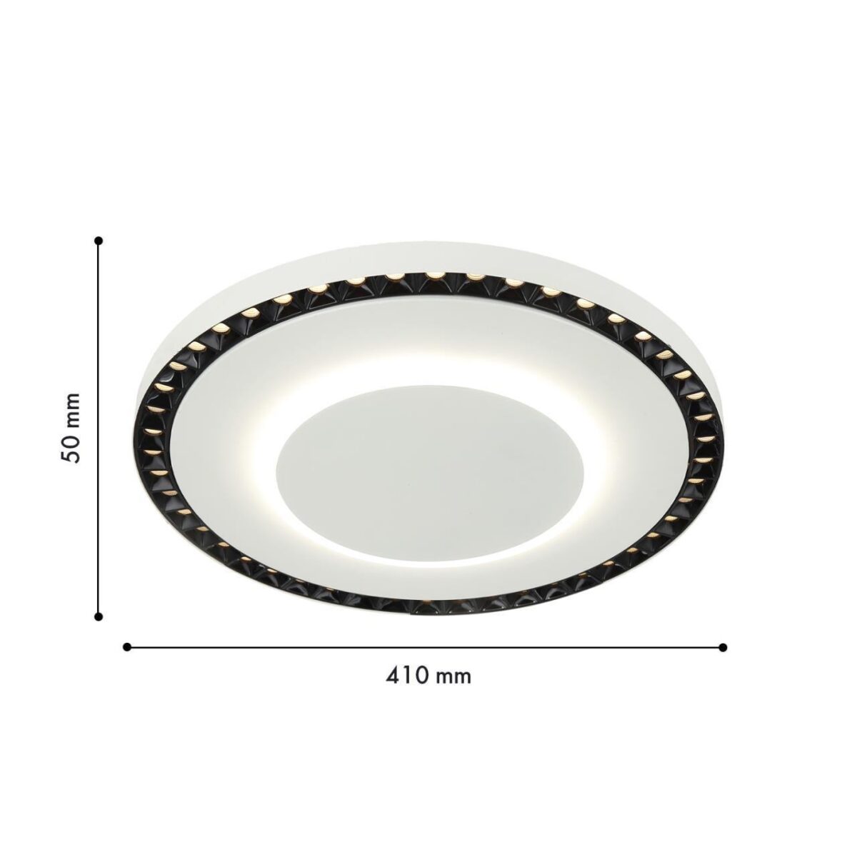4432-1C, потолочный светильник, D410xH50, LEDx24W, 2500LM, 4000K, included — изображение 3