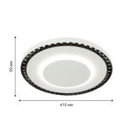 4432-1C, потолочный светильник, D410xH50, LEDx24W, 2500LM, 4000K, included — изображение 3