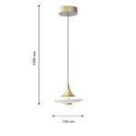 4657-1P, подвес, D150xH1500, LEDx6W, 420LM, 4000K, included — изображение 3