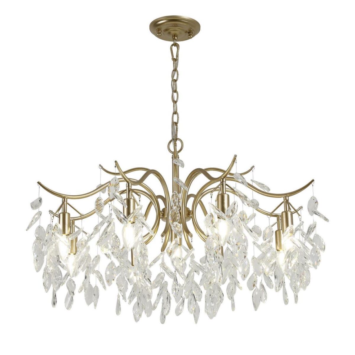 3003-9P, подвесная люстра, D830xH535/1535, 9xE14x40W, excluded — изображение 1