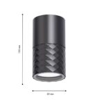 4659-1U, уличный светильник, D55xH100, 1xGU10x35W, IP65, excluded — изображение 3