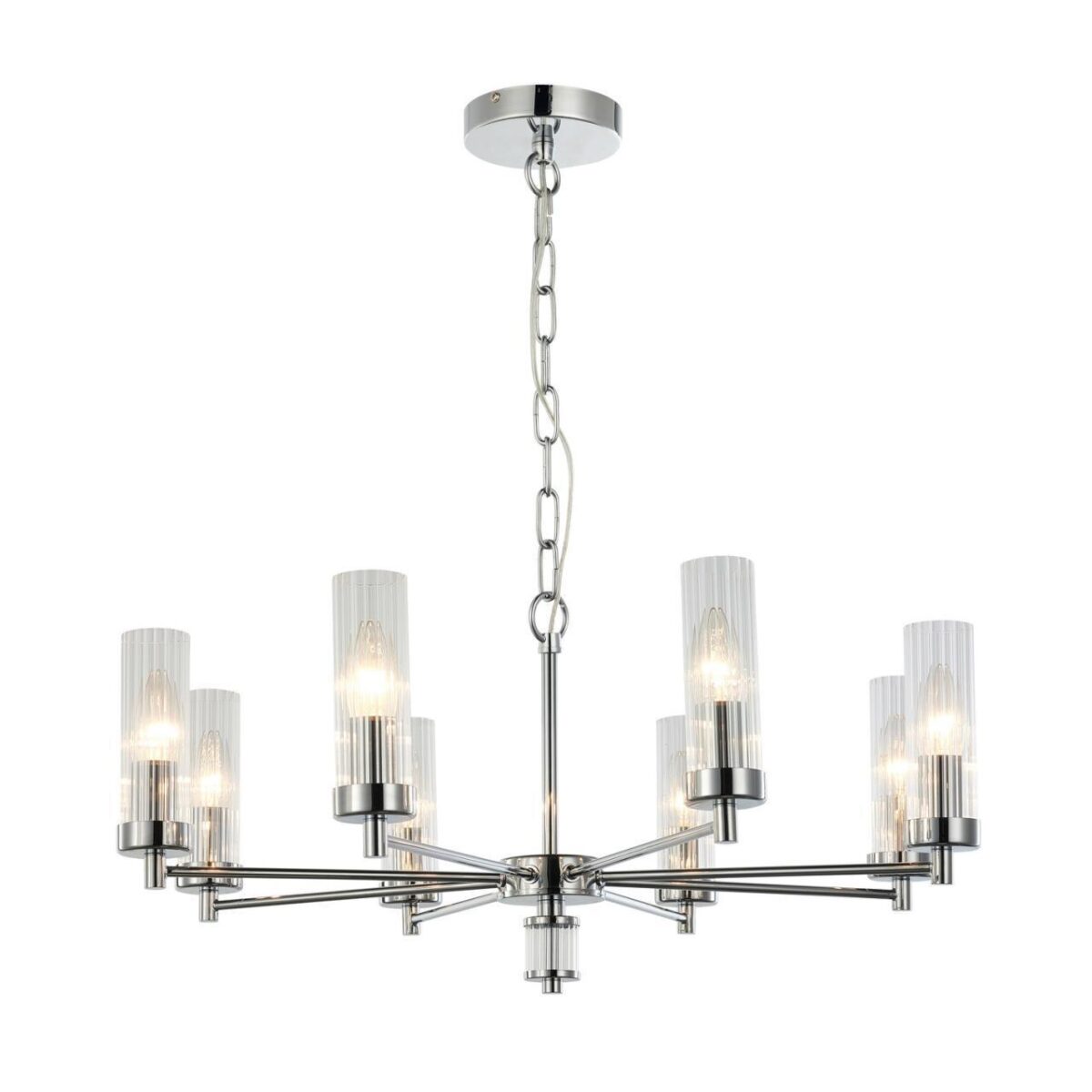 2672-8P, подвесная люстра, D660xH310/1310, 8xE14x40W, excluded — изображение 1