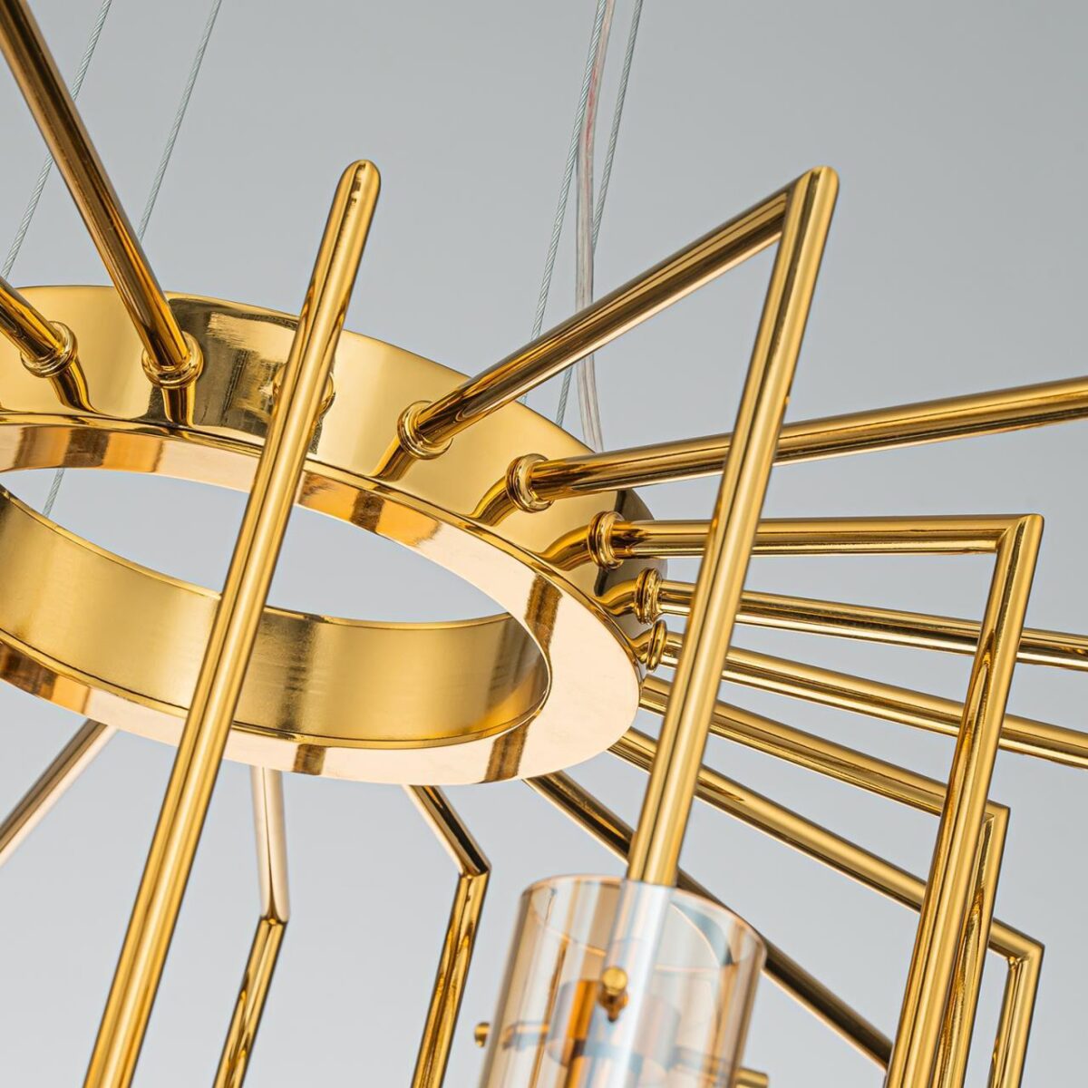 4500-21P, подвесная люстра, D645xH445/1645, 21xG9x25W, excluded — изображение 7