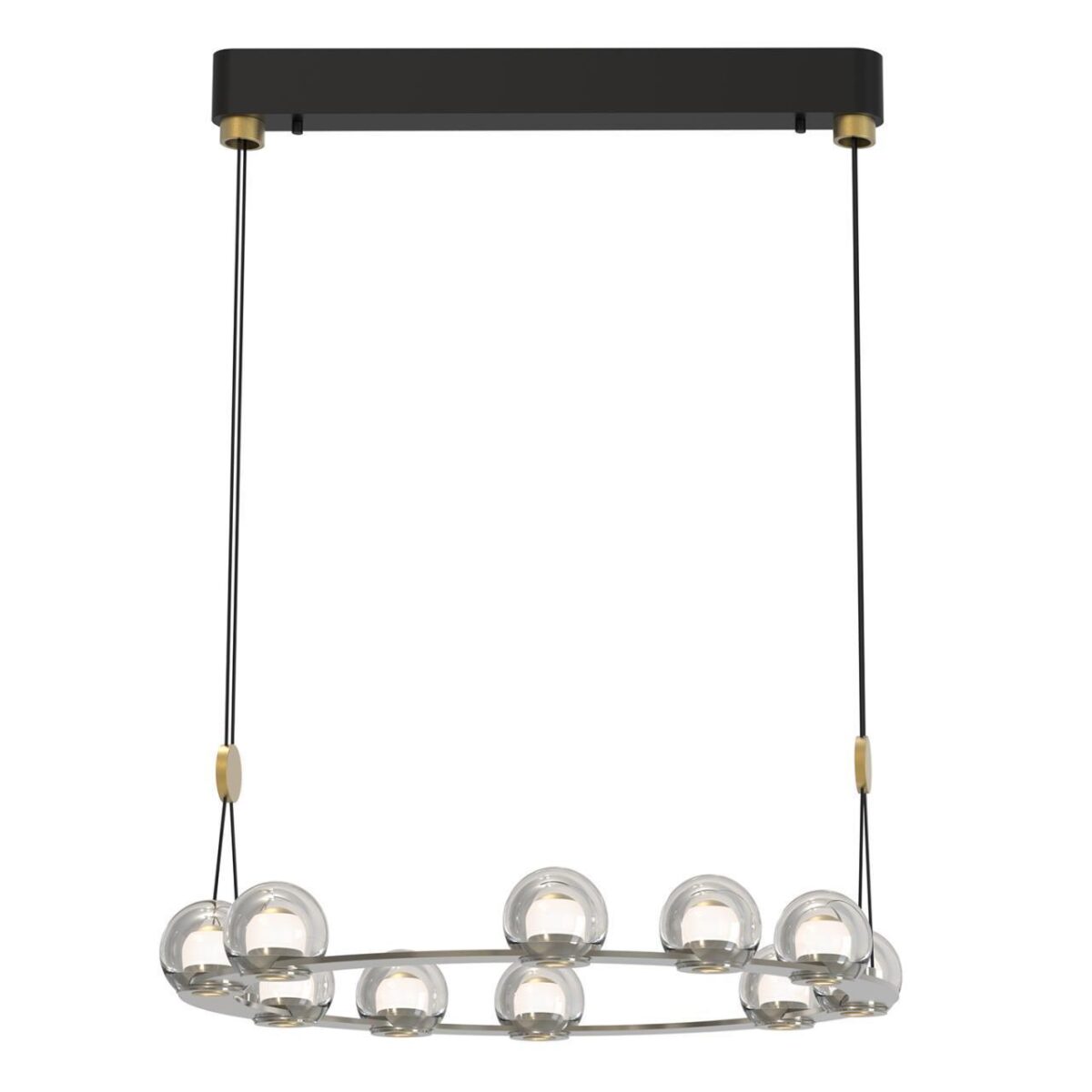 4291-10P, подвесная люстра, D680xH1500/1575, 10xLEDx7.2W, 5700LM, 4000K, included 4291-10P, подвесная люстра, D680xH1500/1575, 10xLEDx7.2W, 5700LM, 4000K, included — изображение 1