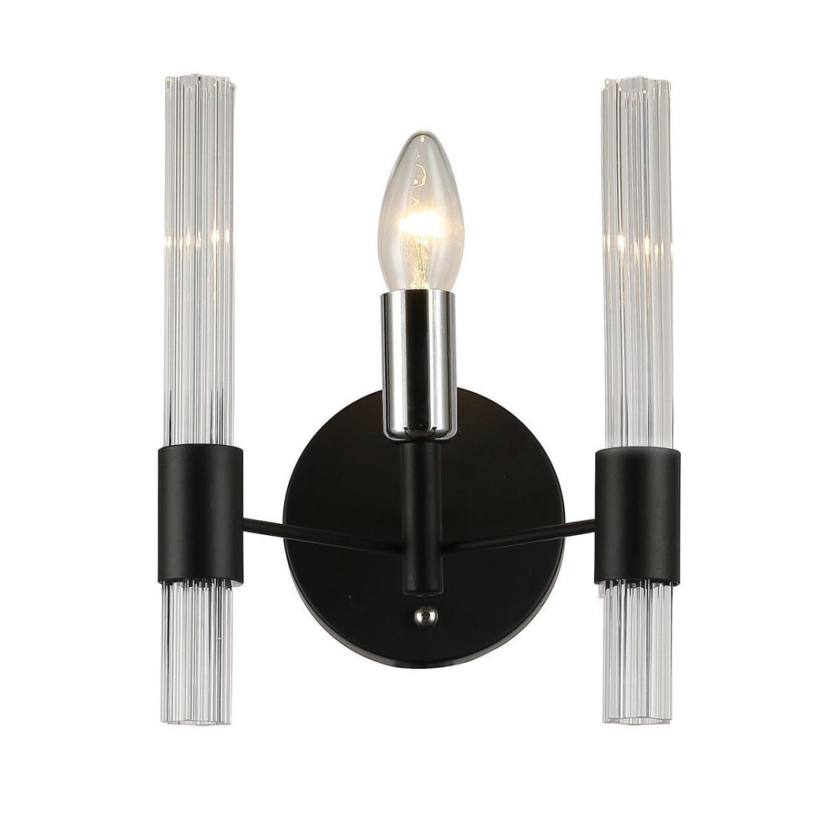 2490-1W, настенный светильник, L200xW250xH250, 1xE14x40W, excluded 2490-1W, настенный светильник, L200xW250xH250, 1xE14x40W, excluded — изображение 1