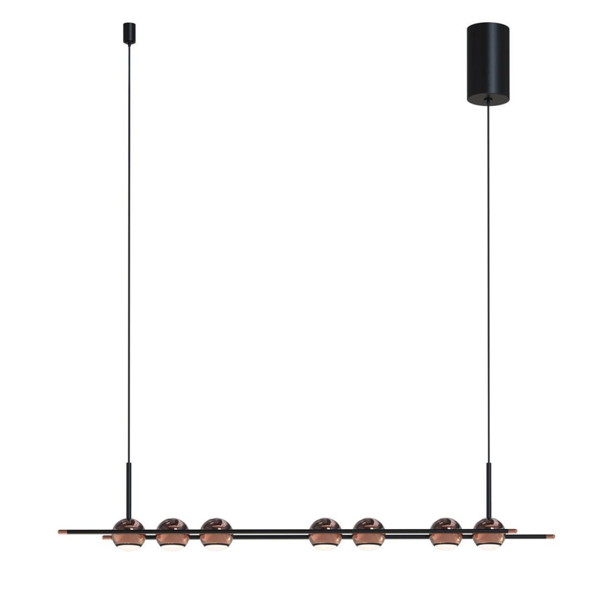 4561-7P, подвесная люстра, L800xW65xH1500/1675, 7xLEDx4W, 1680LM, 4000K, included 4561-7P, подвесная люстра, L800xW65xH1500/1675, 7xLEDx4W, 1680LM, 4000K, included — изображение 1