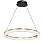 4400-6P, подвесная люстра, D600xH100/1500, LEDx30W, 2625LM, 4000K, IP20, included