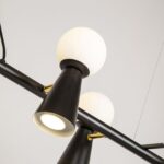 4095-8P, подвесная люстра, L1425xW330xH230/1730, 8xG9LEDx3W + 8xGU10x35W, excluded — изображение 6