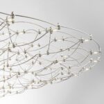 4305-12P, подвесная люстра, D1250xH420/2420, LEDx143W, 6200LM, 3000K/4500K/6000K, included, remote control — изображение 7