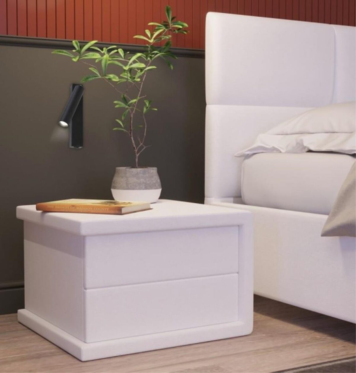 2227-1W, настенный светильник, L260xW45xH100/265, 1xLEDx7W, 560LM, 4000K, included, switch — изображение 4