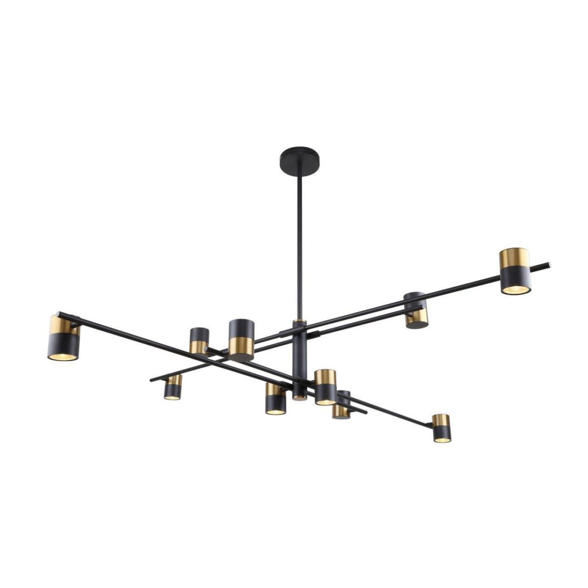 3092-10P, потолочная люстра, D1315xH460/860, 10xGU10x35W, excluded — изображение 1