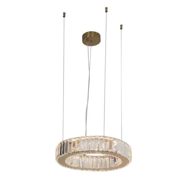 4195-4P, подвесная люстра, D400xH800/1200, 2xLEDx25W, 4500LM, 4000K, included