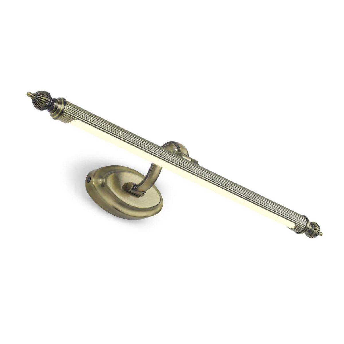 2435-2W, настенный светильник, D200xW710xH120, 1xLEDx10W, 800LM, 4000K, IP44, included — изображение 1