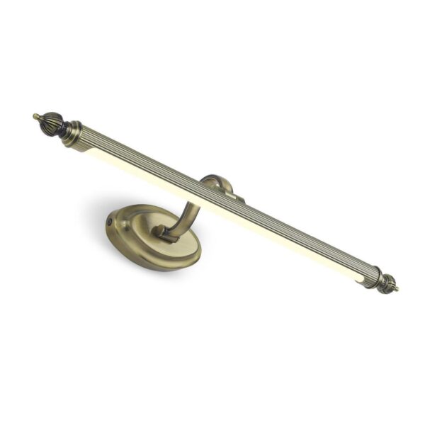 2435-2W, настенный светильник, D200xW710xH120, 1xLEDx10W, 800LM, 4000K, IP44, included