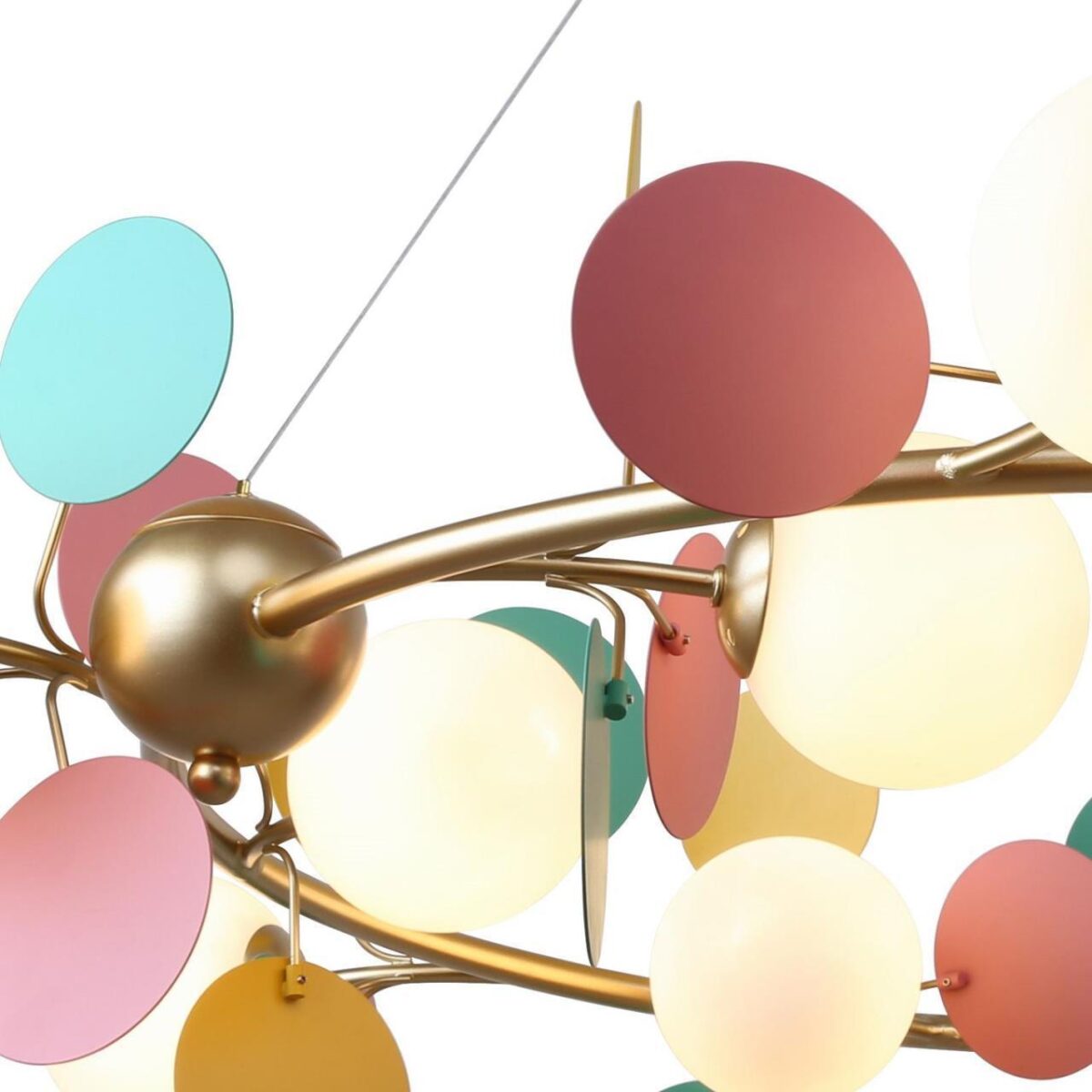 2772-12P, подвесная люстра, D1050xH240/1120, 12xG9x25W, excluded — изображение 4