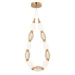 4559-1PC, подвесная/потолочная люстра, D160xH1780/2780 + D505xH890/1775 + D965xH820/1725, LEDx18W, 1230LM, 4000K, included — изображение 4