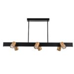 4074-6P, подвесная люстра, L1200xW190xH600, 6xGU10LEDx10W, excluded + LEDx18W, 700LM, 4000K, included — изображение 2