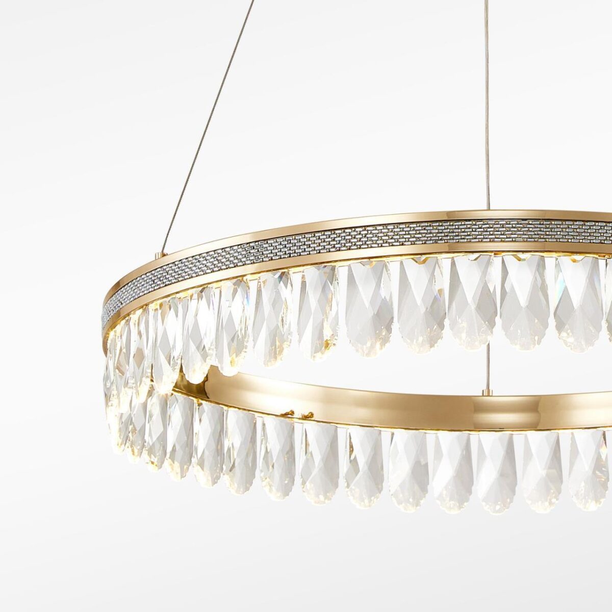 4207-6P, подвесная люстра, D600xH100/1500, LEDx31W, 3100LM, 3000K, included — изображение 4