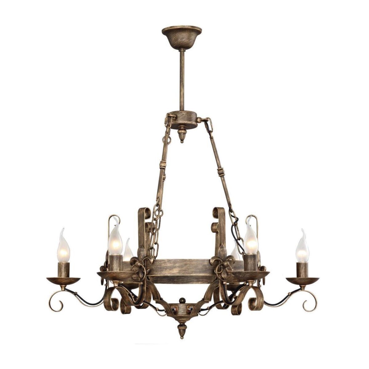 2159-6P, люстра подвесная, D700xH820, 6xE14x40W, excluded 2159-6P, люстра подвесная, D700xH820, 6xE14x40W, excluded — изображение 1