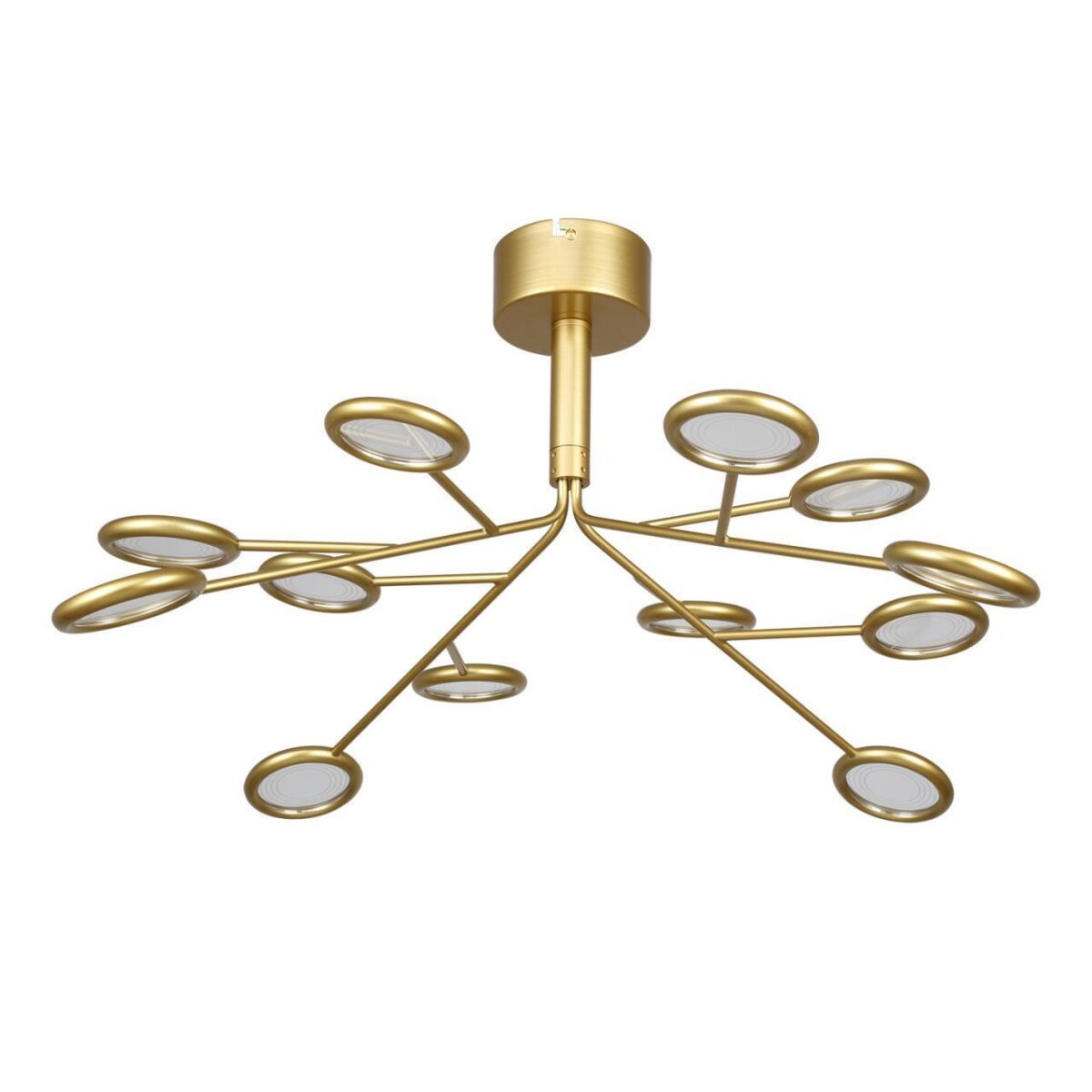 4253-12P, подвесная/потолочная люстра, D650xH320/1320, 12xLEDx3W, 3060LM, 4000K, included — изображение 5