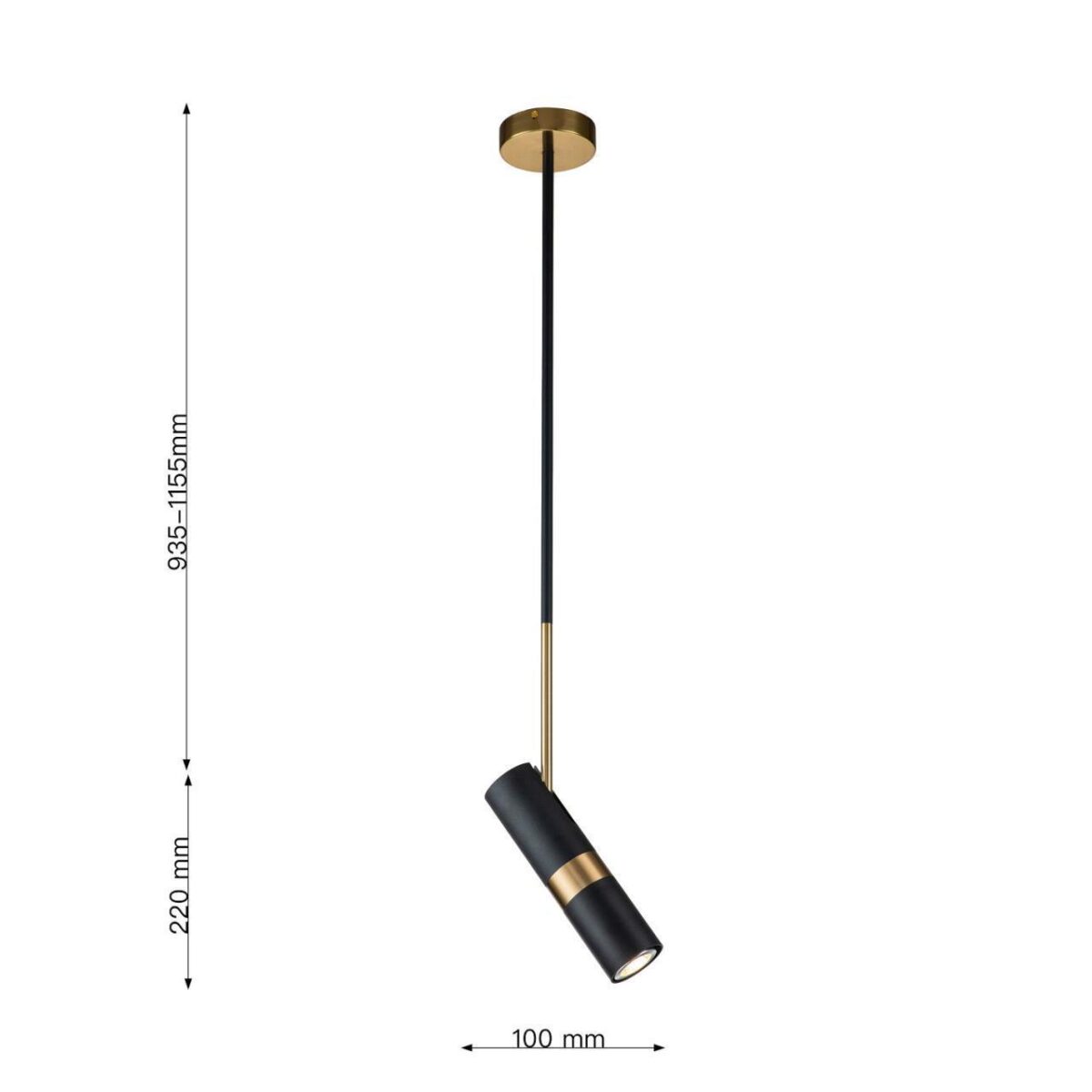 2997-1P, подвес, D60xH245/1155, 1xGU10LEDx5W, excluded — изображение 3