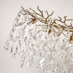 3056-10P, подвесная люстра, L1200xW500xH450/1950, 10xE14x40W, excluded — изображение 7