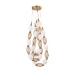 4559-3PC, подвесная/потолочная люстра, D200xH1780/2780 + D650xH890/1775 + D1980xH820/1725, 3xLEDx18W, 2910LM, 4000K, included — изображение 5