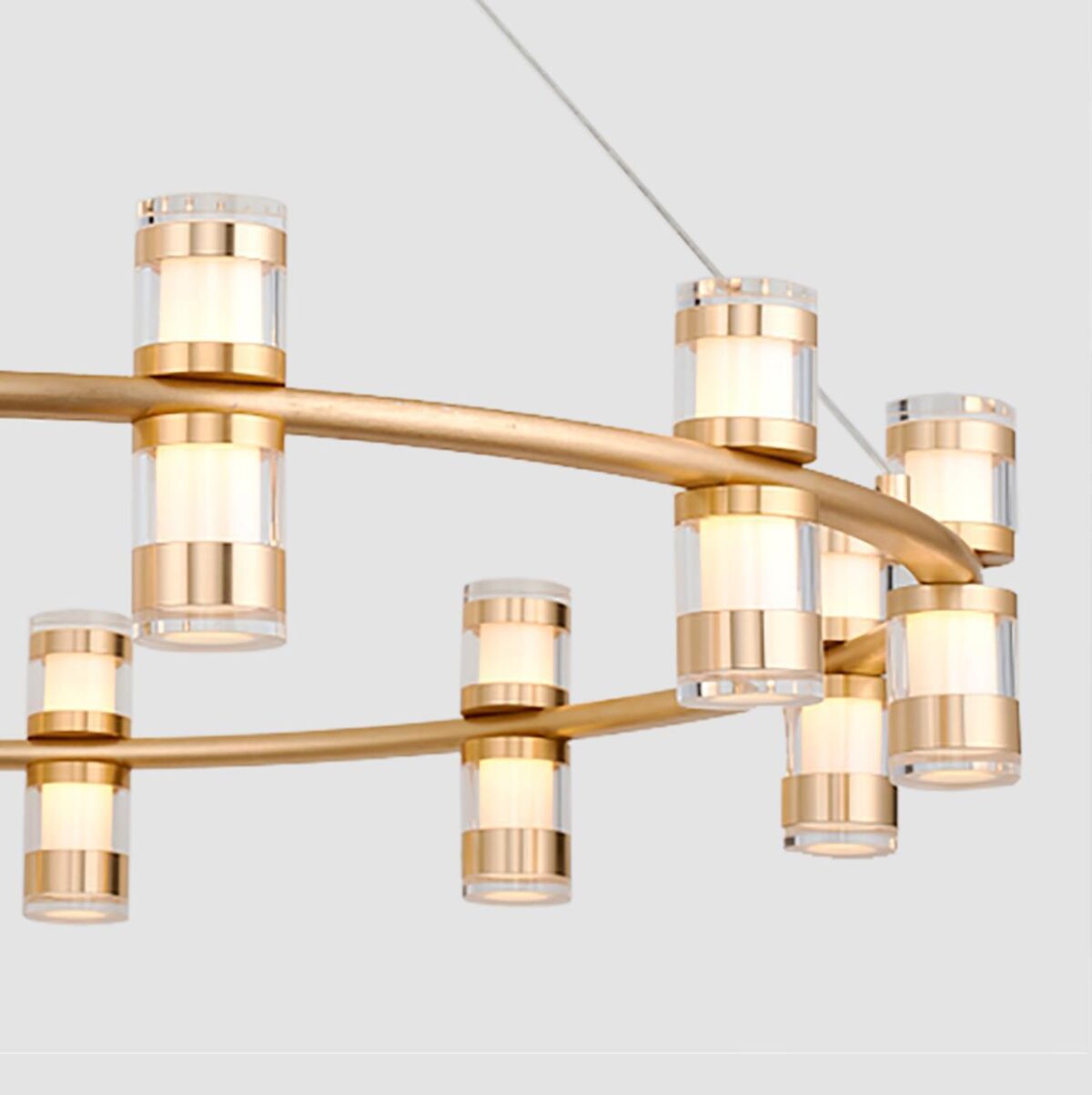 4323-12P, подвесная люстра, D800xH170/1800, 12xLEDx3W, 2880LM, 4000K, included — изображение 3