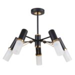 2558-5P, потолочная люстра, D630xH440, 5xE14x40W, excluded — изображение 2