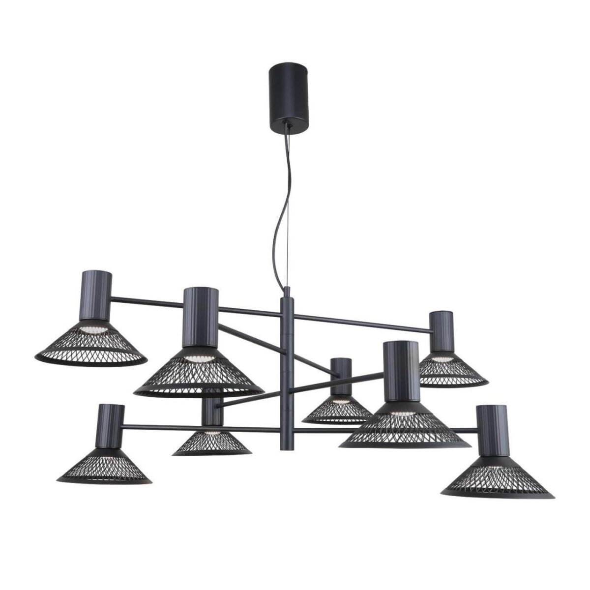 4623-8P, подвесная люстра, D900xH570/1470, 8xLEDx6W, 5280LM, 3000K, included — изображение 2