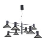 4623-8P, подвесная люстра, D900xH570/1470, 8xLEDx6W, 5280LM, 3000K, included — изображение 2