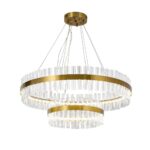 4012-12P, подвесная люстра, D800xH320/1820, LEDx40W + LEDx20W, 4800LM, 3000-6000K, included, remote control