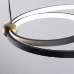 4569-1P, подвесная люстра, D500xH1600, LEDx40W, 2600LM, 4000K, included — изображение 6