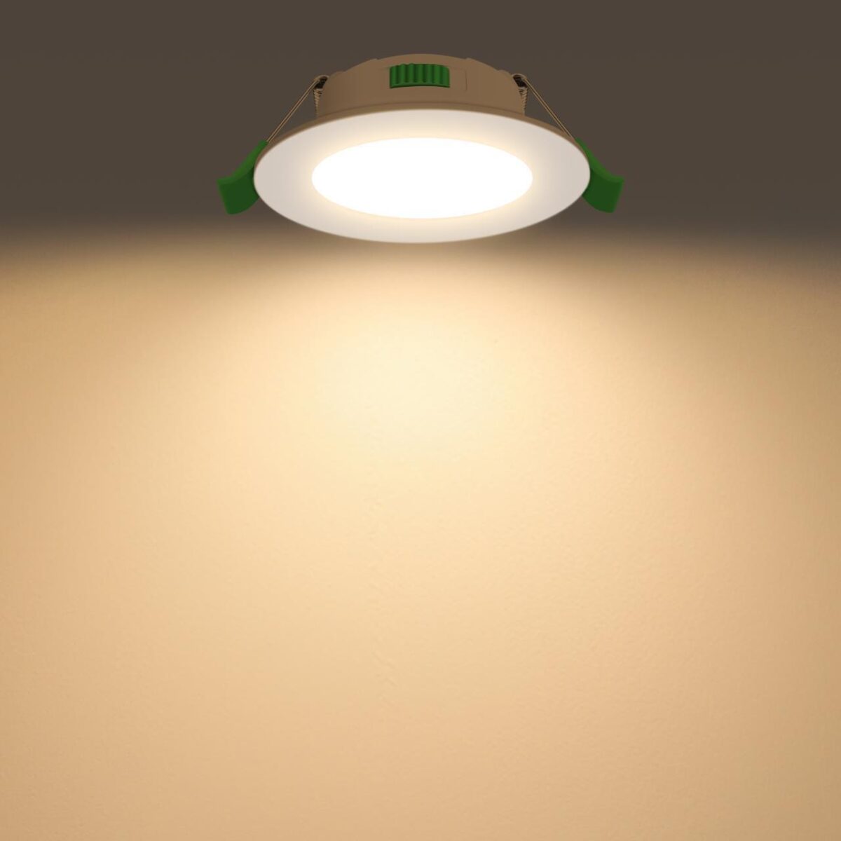 4645-1C, врезной светильник, D113xH30, cutout:D90, LEDx7W, 450LM/560LM/500LM, 3000K/4000K/6500K, IP44, CRI>80, beam angle:120, included — изображение 5