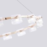 4248-15P, подвесная люстра, D1020xH1300/1500, 15xLEDx4.6W, 1800LM, 4000K, included — изображение 3