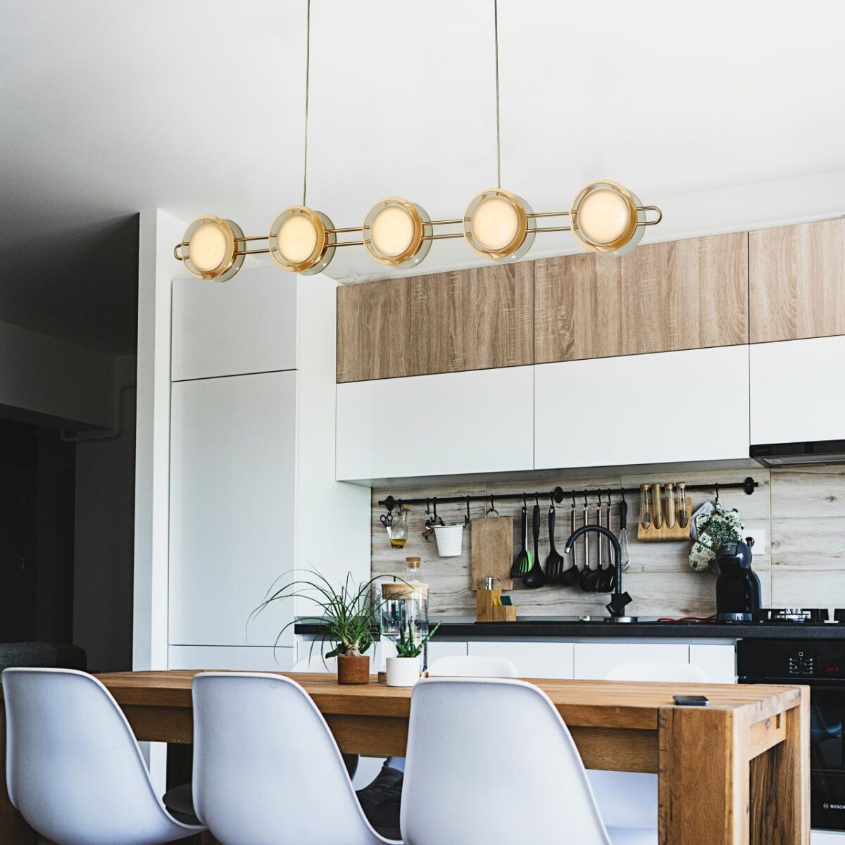 4334-12P, подвесная люстра, D1000xH175/1800, 12xLEDx4W, 3840LM, 4000K, included — изображение 4