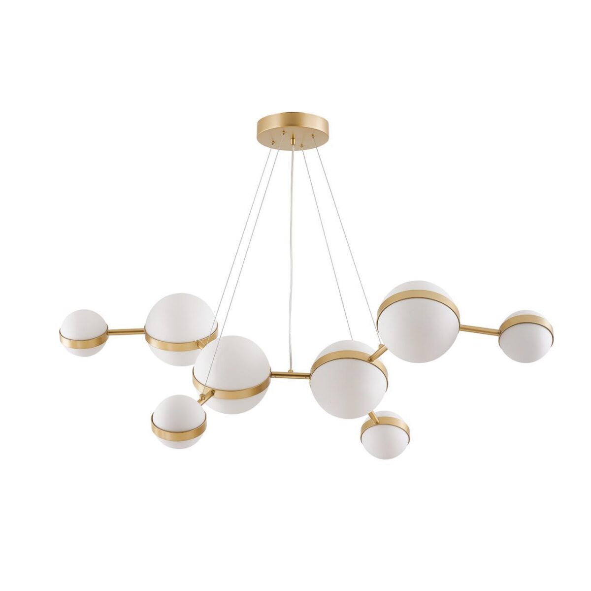 4448-8P, подвесная люстра, D1275xH1100/1350, LEDx60W, 5505LM, 4000K, included — изображение 2