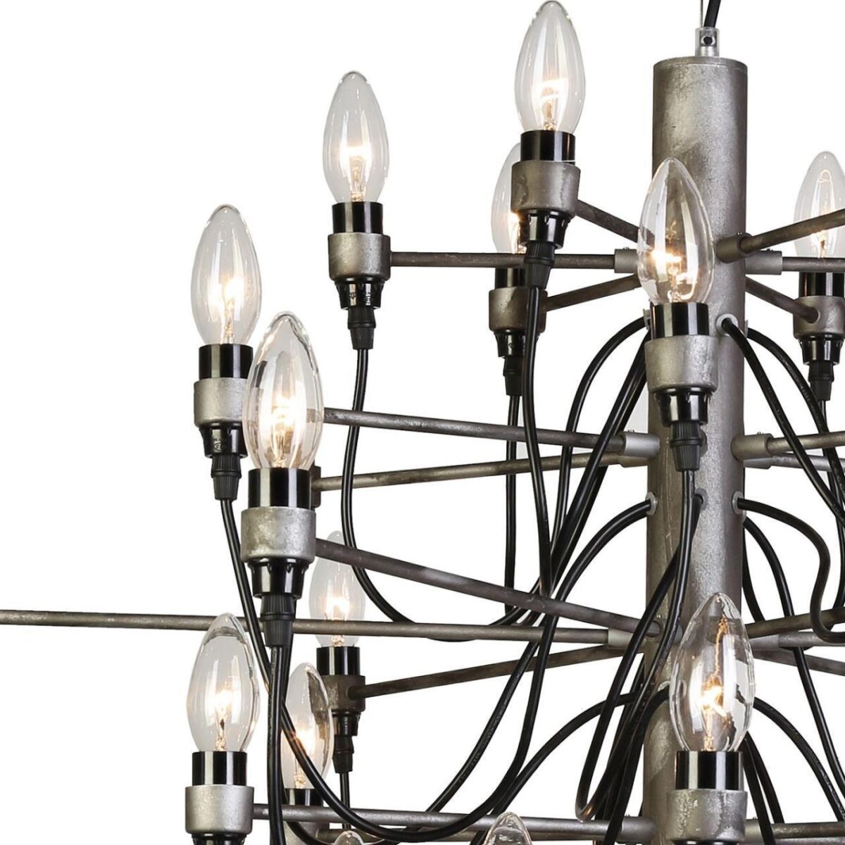 1892-30P, люстра подвесная, D860xH720/1720, 30xE14x40W, excluded — изображение 3