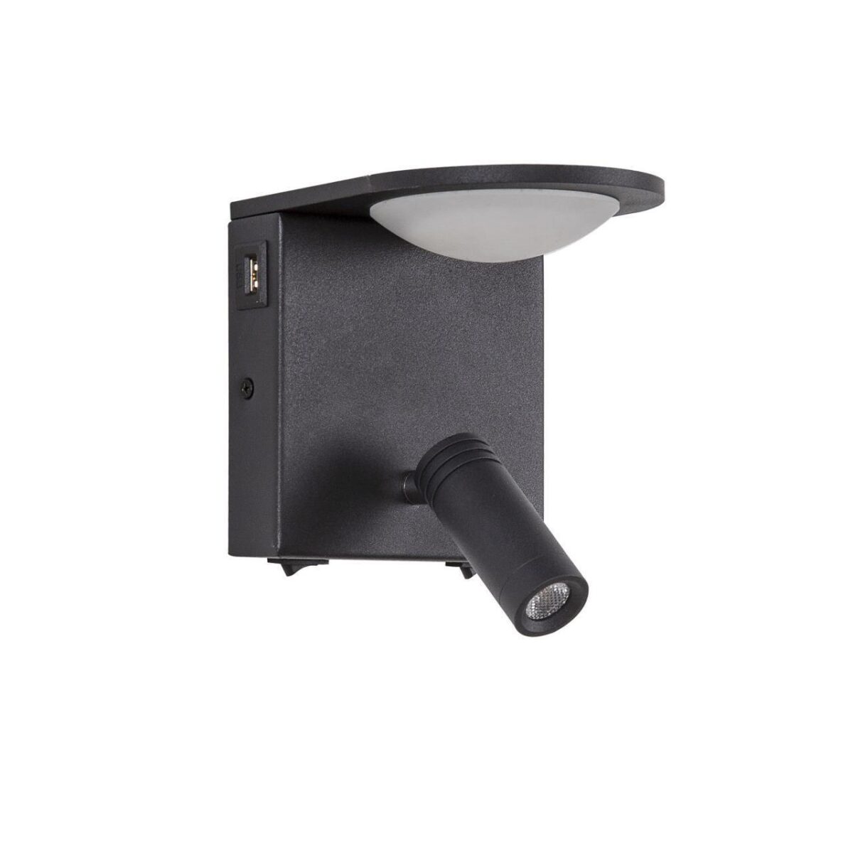 4064-2W, настенный светильник, D135xW120xH170, 1xLEDx3W + 1xLEDx5W, 640LM, 4000K, included, switch, USB — изображение 2