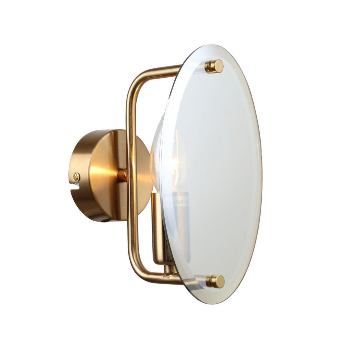 4085-1W, настенный светильник, D140xW120xH210, 1xE14x40W, excluded — изображение 1