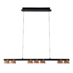 4266-7P, подвесная люстра, L1000xW70xH110/1610, LEDx32W, 1375LM, 4000K, included