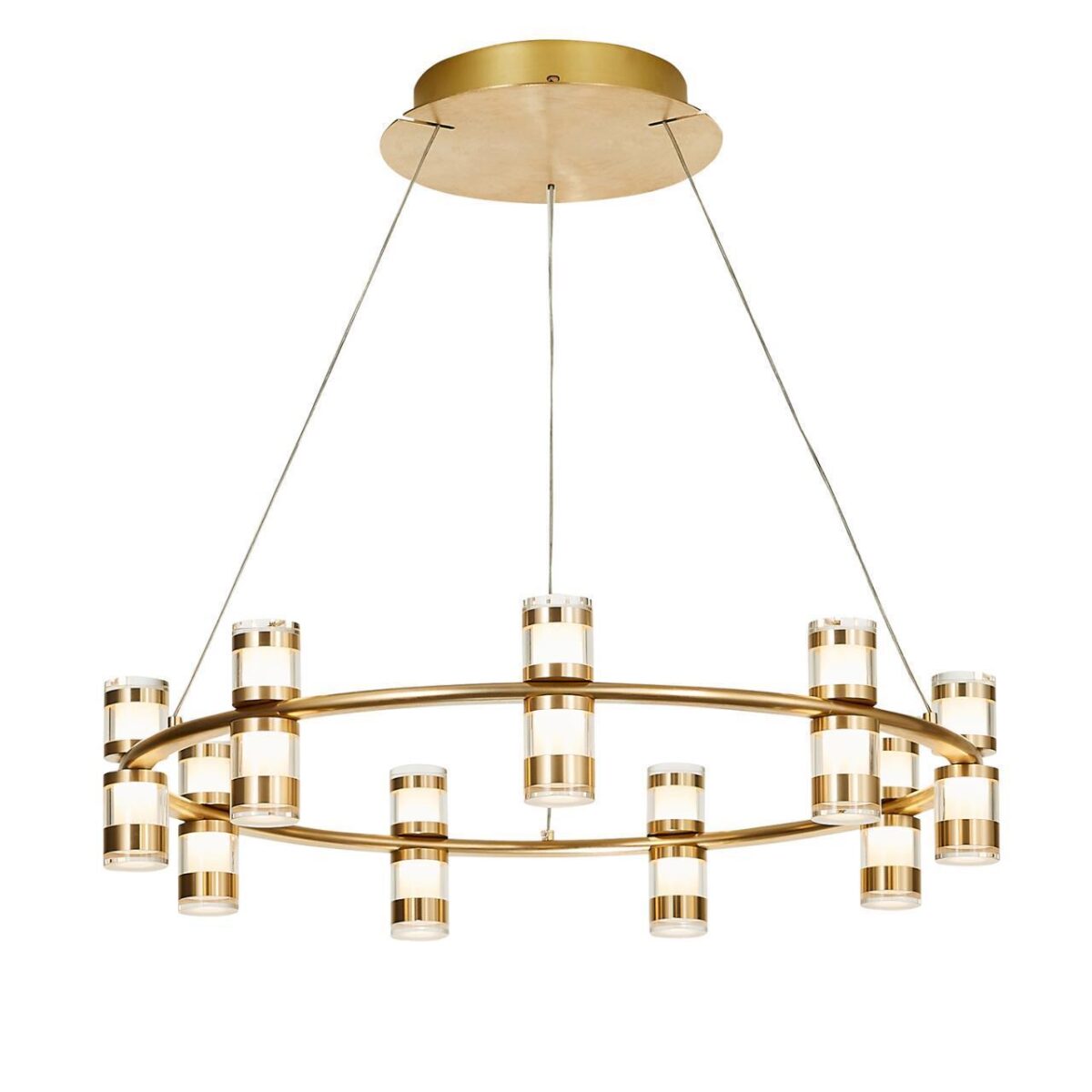 4323-9P, подвесная люстра, D600xH170/1800, 9xLEDx3W, 2160LM, 4000K, included — изображение 1