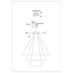 4591-220-9BR, потолочная чаша, D220xH40, цвет латунь — изображение 6