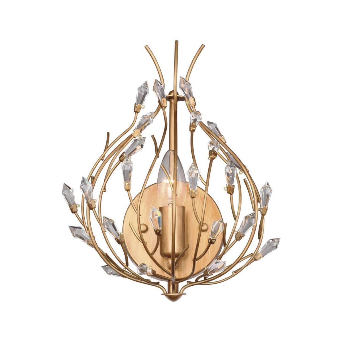 2020-1W, настенный светильник, D130xW230xH320, 1xE14x40W, excluded — изображение 1