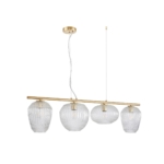 4053-4P, подвесная люстра, L1150xW260xH320/1560, 4xE27x60W, excluded — изображение 2