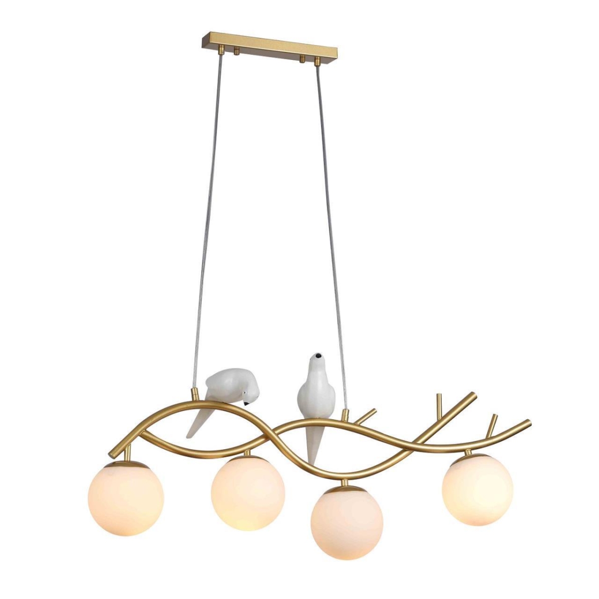 2742-4P, подвесная люстра, L820xW130xH250/1000, 4xE27x60W, excluded — изображение 1