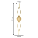 4741-2W, настенный светильник, D50xW170xH990, LEDx26W, 1800LM, 4000K, included — изображение 3
